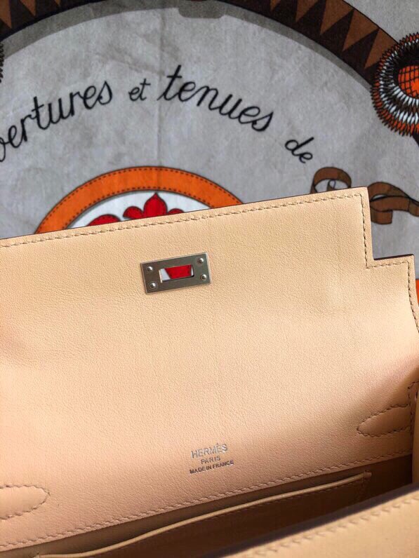 에르메스 미니 켈리백22 트렌치 은장 스위프트